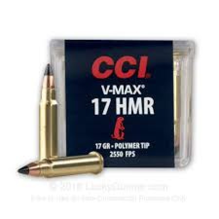 CCI V-Max .17HMR 17gr Polymer Tip